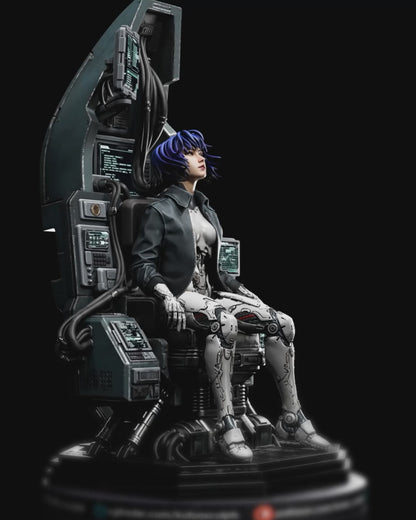 Ghost In The Shell Statue 3D-Printed Kit