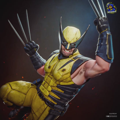 Wolverine Statue 3D-Printed Kit