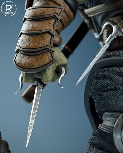 Last Ronin Statue 3D-Printed Kit