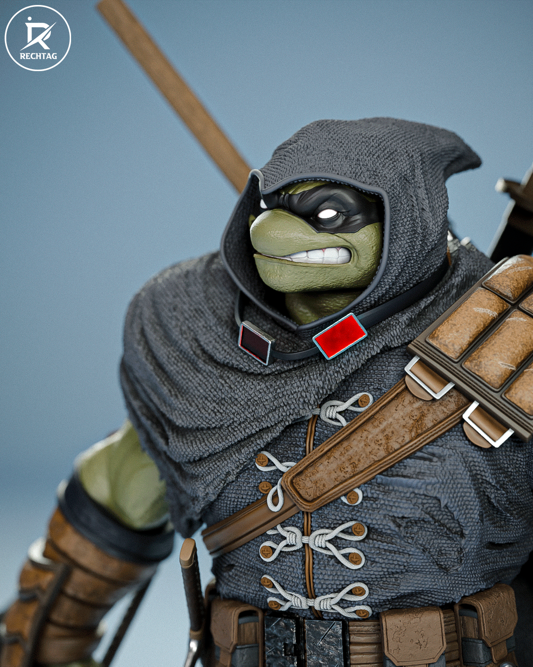 Last Ronin Statue 3D-Printed Kit