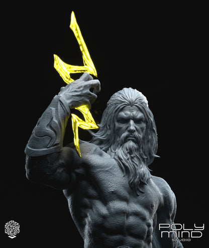 Zeus Statue 3D-Printed Kit
