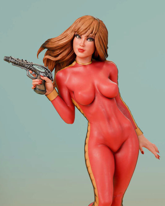 Barbarella Statue