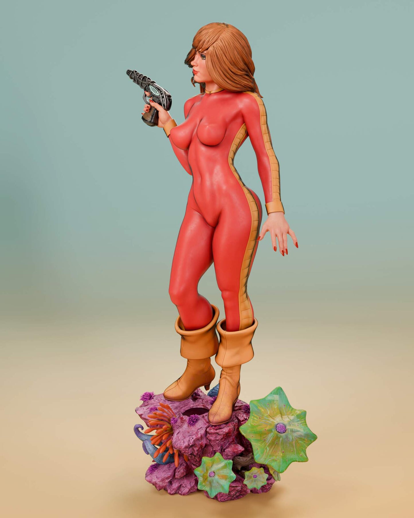 Barbarella Statue