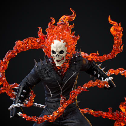 Ghost Rider Statue