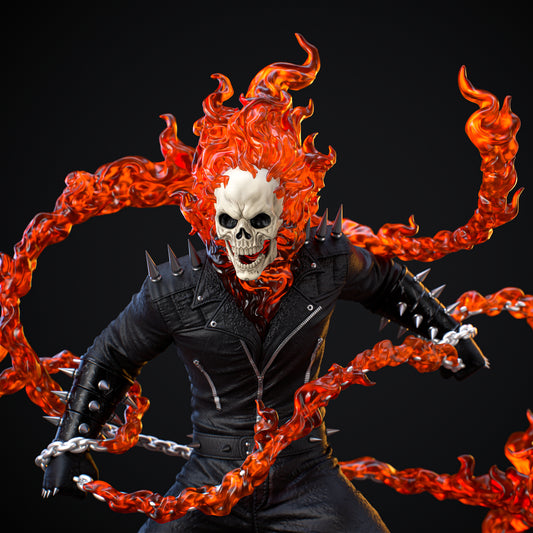 Ghost Rider Statue