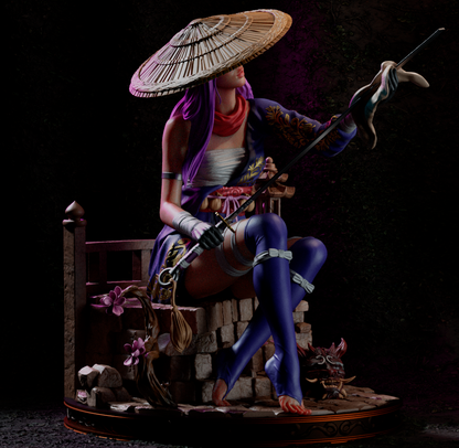 Psylocke Statue