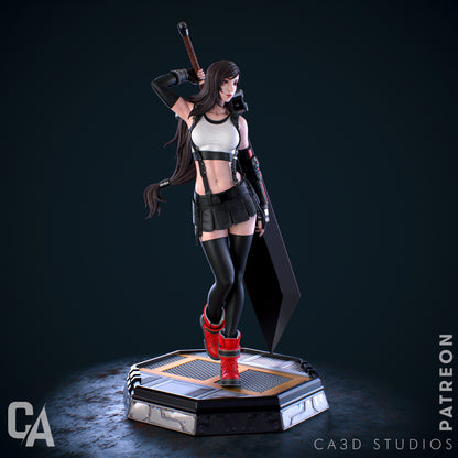 Tifa Lockhart Statue