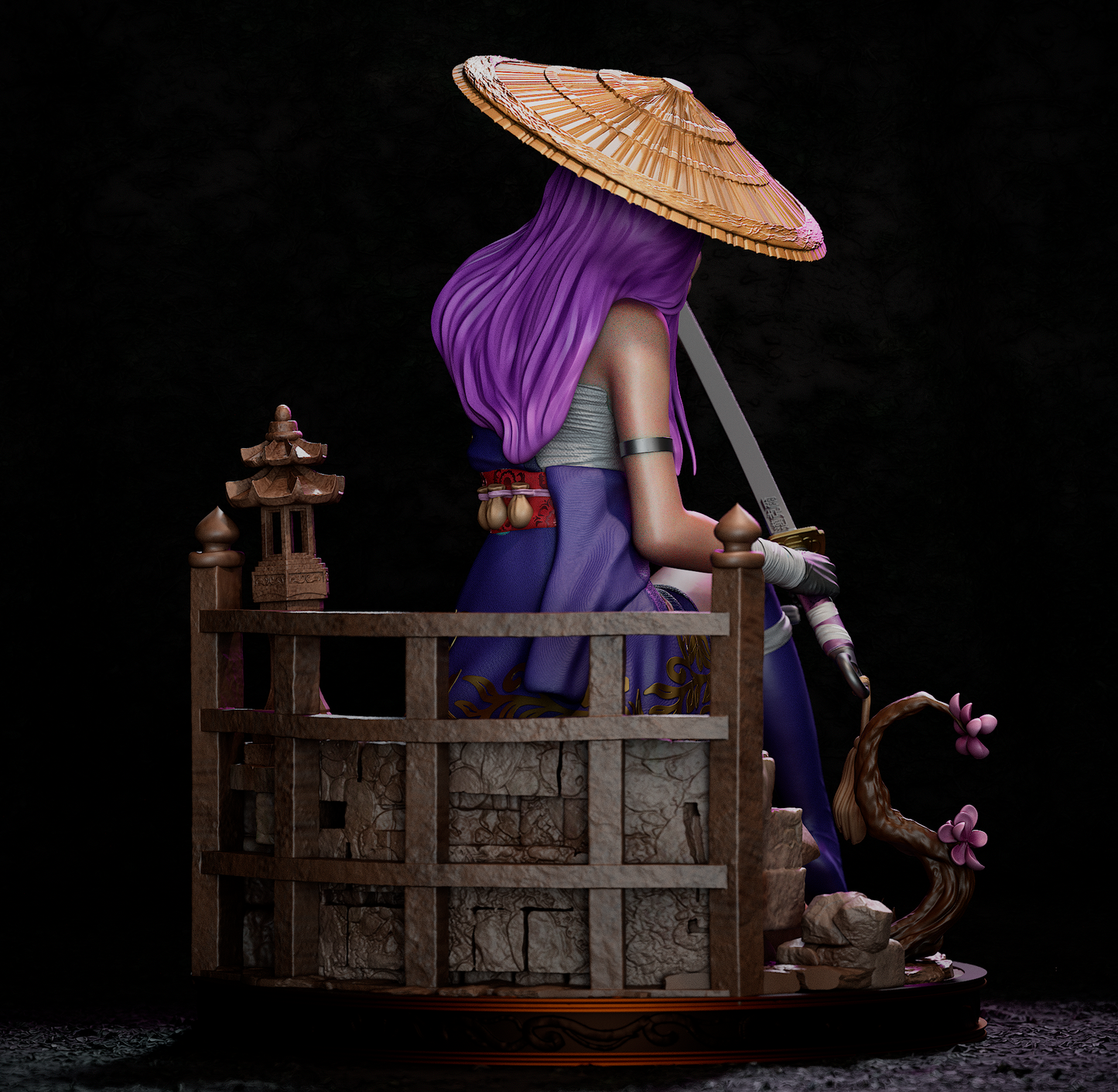 Psylocke Statue