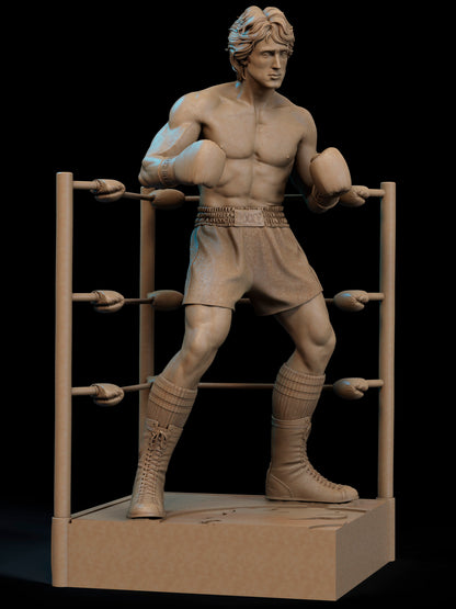 Rocky Statue