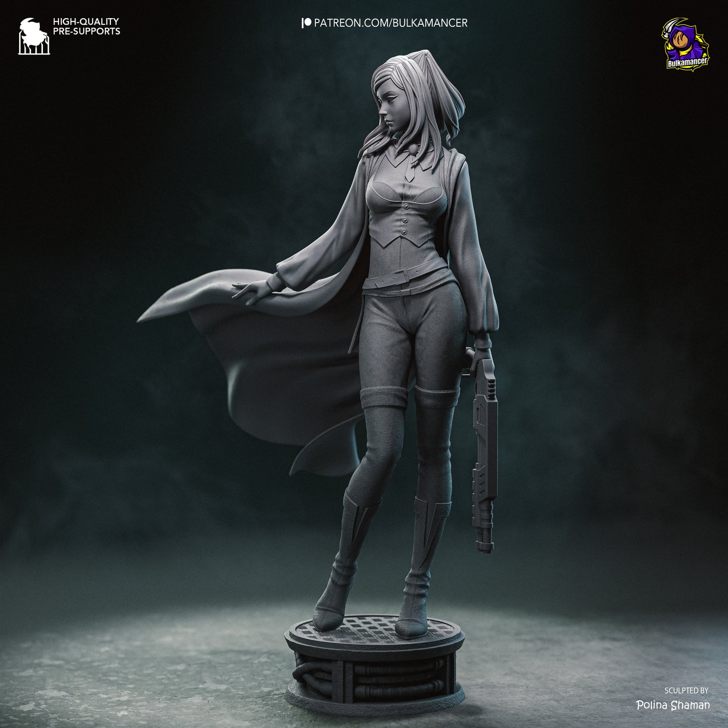 Re-L Mayer Statue 3D-Printed Kit