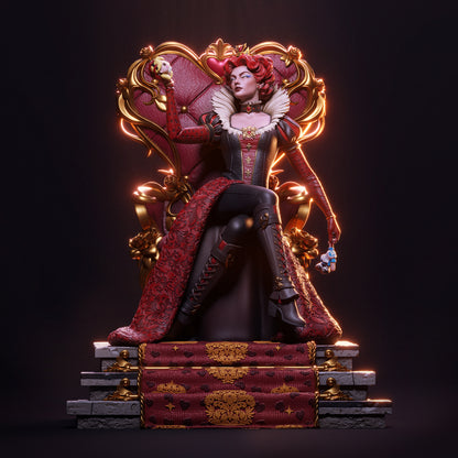 Queen Of Hearts Statue