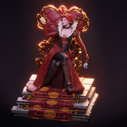 Queen Of Hearts Statue