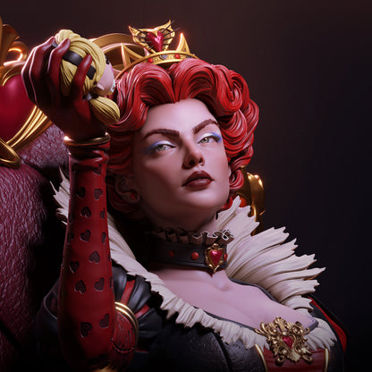 Queen Of Hearts Statue