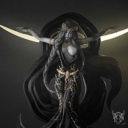 Queen Marika Statue 3D-Printed Kit