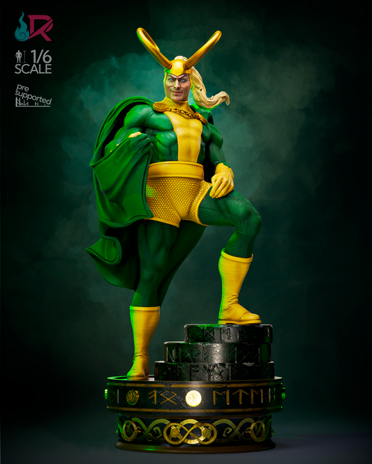 Loki (M Conics) Statue 3D-Printed Kit