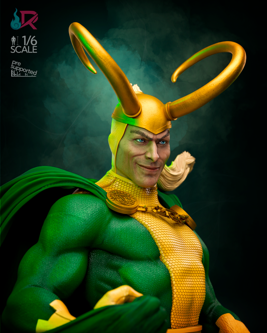 Loki (M Conics) Statue 3D-Printed Kit