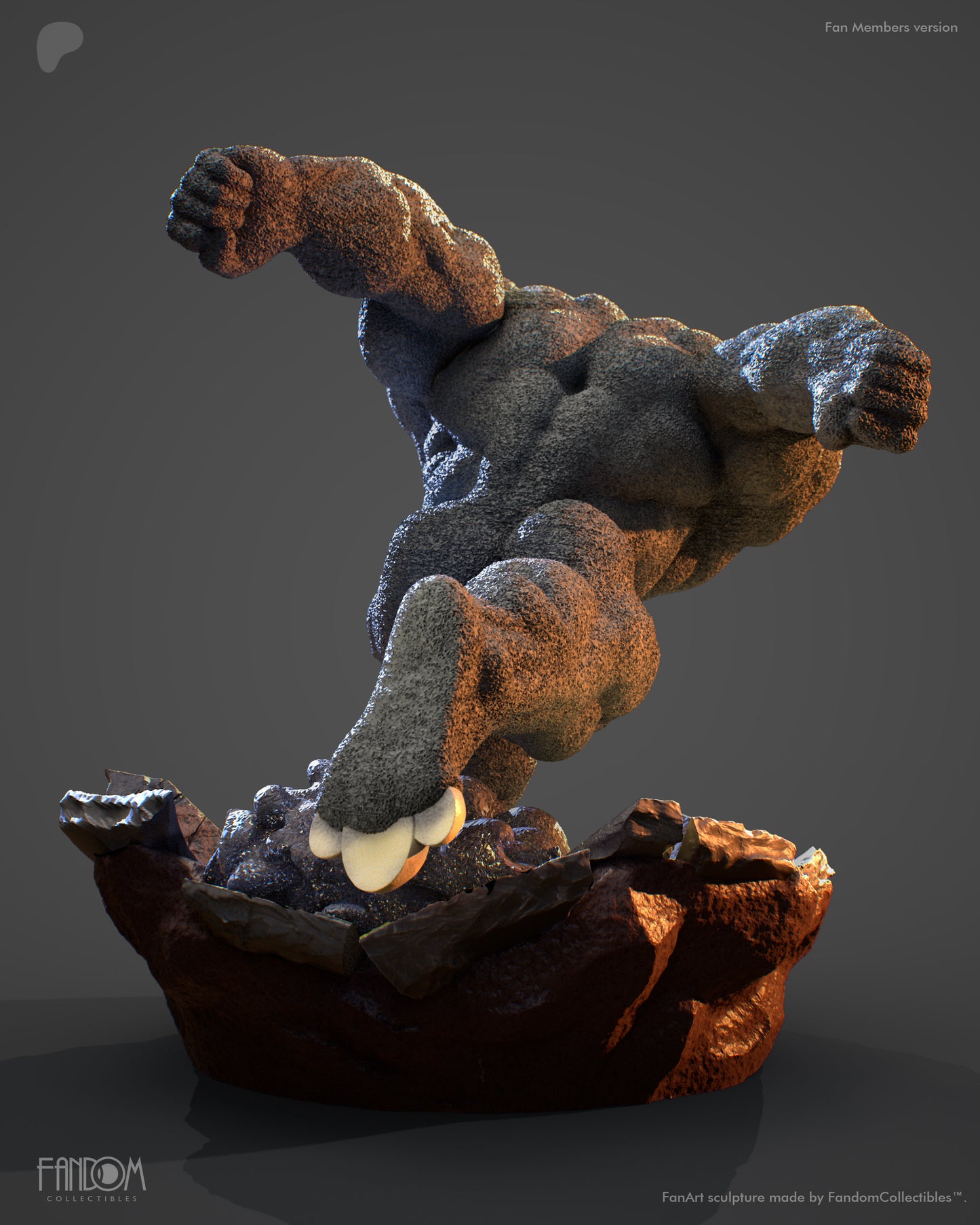 Rhino Statue