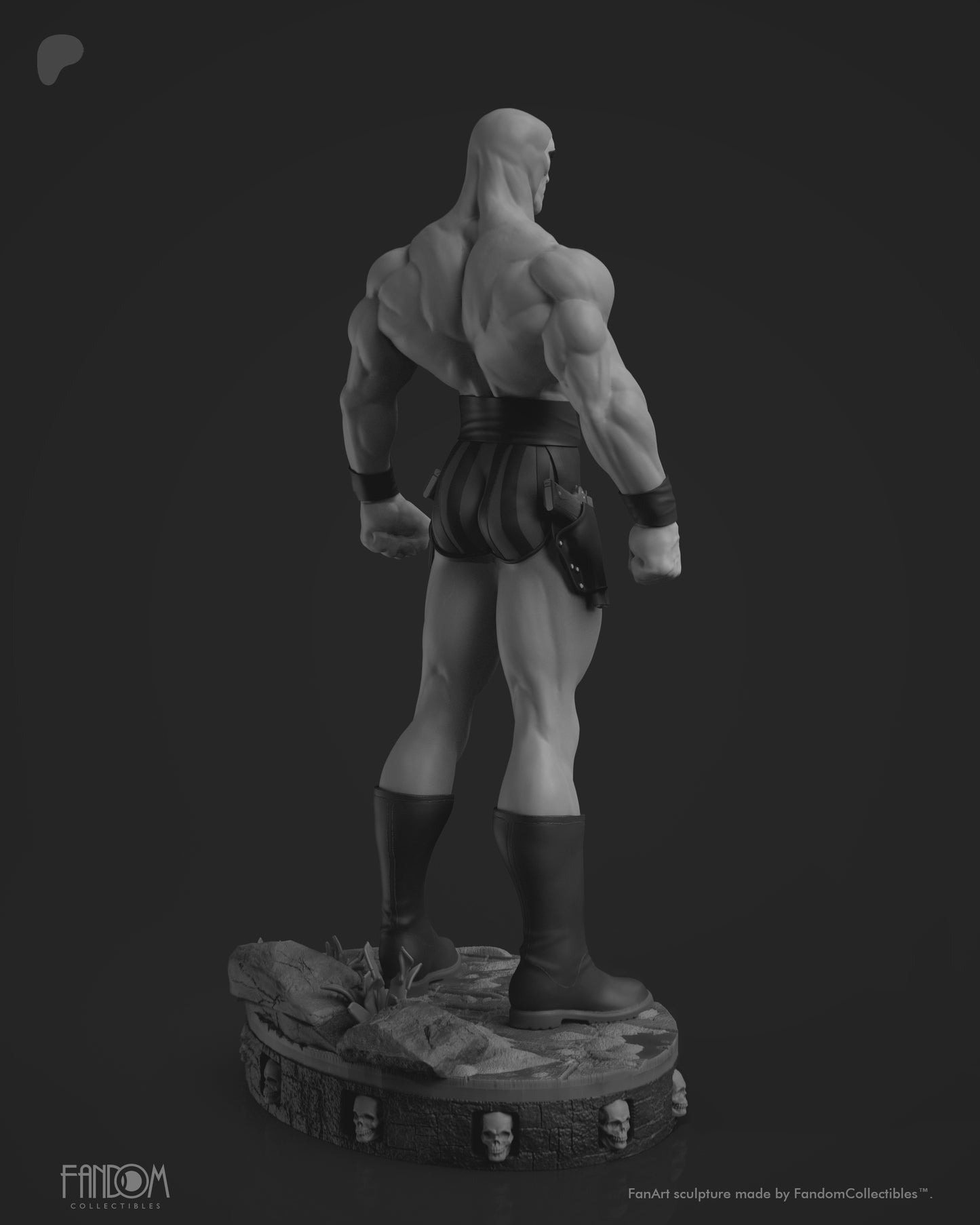 Phantom Statue 3D-Printed Kit
