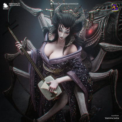 Jorogumo Statue 3D-Printed Kit