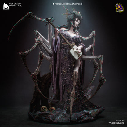 Jorogumo Statue 3D-Printed Kit