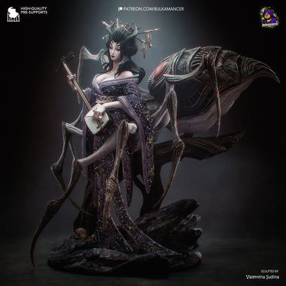 Jorogumo Statue 3D-Printed Kit