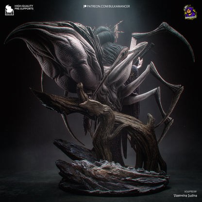 Jorogumo Statue 3D-Printed Kit