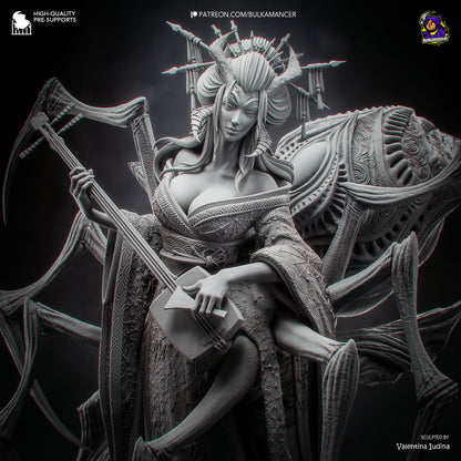 Jorogumo Statue 3D-Printed Kit