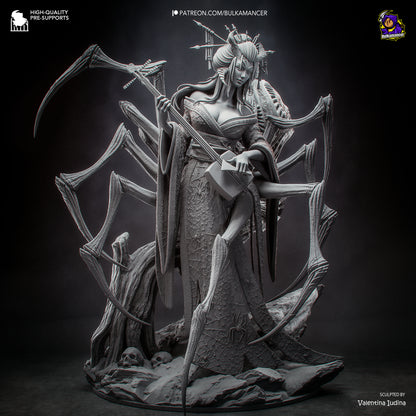 Jorogumo Statue 3D-Printed Kit