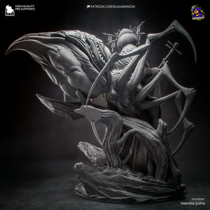 Jorogumo Statue 3D-Printed Kit