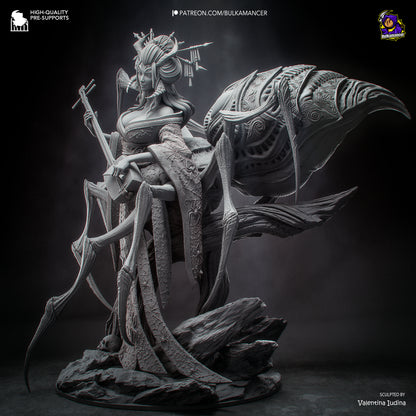 Jorogumo Statue 3D-Printed Kit