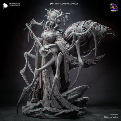 Jorogumo Statue 3D-Printed Kit