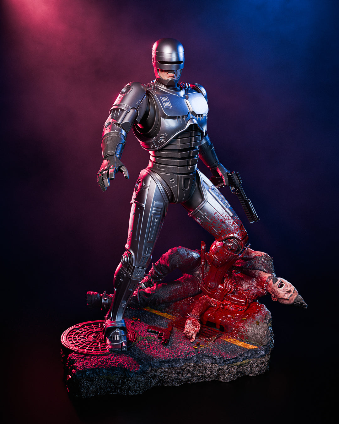 Robocop Statue
