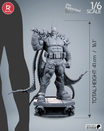 Absolute Batman Statue 3D-Printed Kit