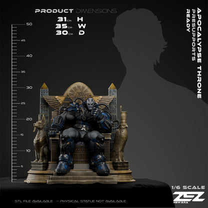 Apocalypse (Throne) Statue 3D-Printed Kit