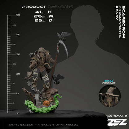 Scarecrow Statue