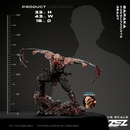 Baraka Statue 3D-Printed Kit