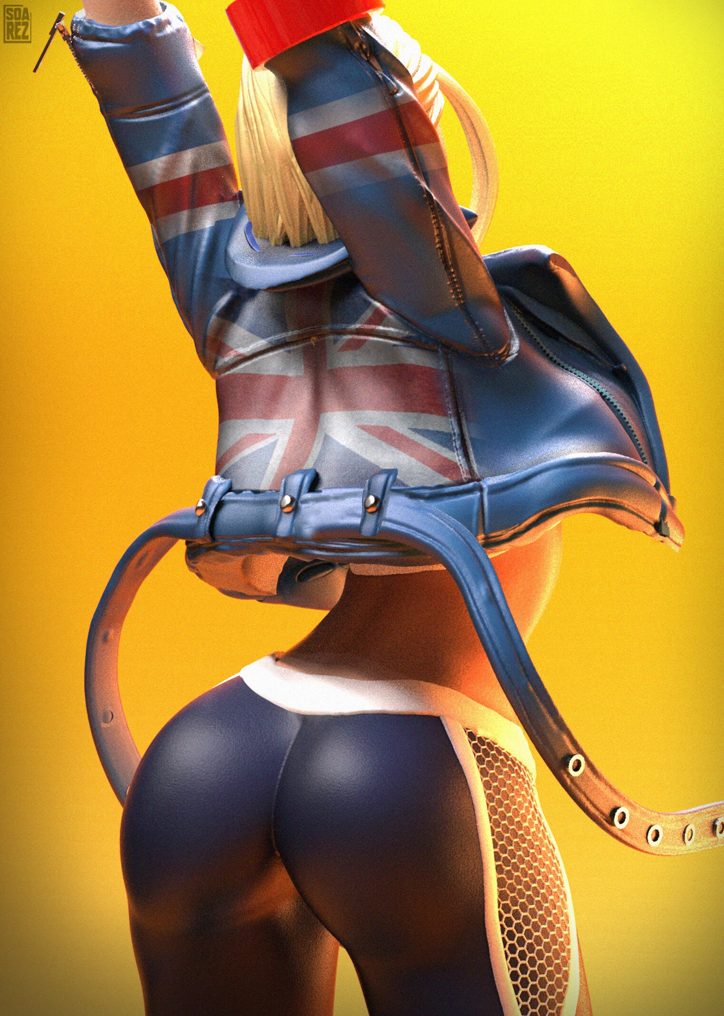 Cammy White SF6 Statue
