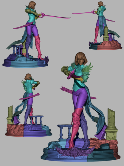 Cha Hae Statue 3D-Printed Kit