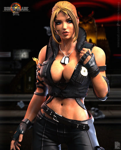 Sonya Bleade (MK) Statue
