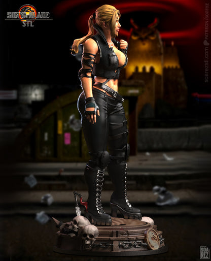 Sonya Bleade (MK) Statue