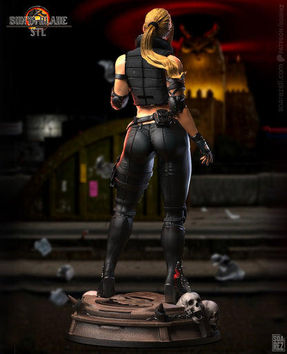 Sonya Bleade (MK) Statue
