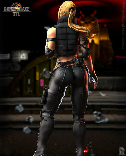 Sonya Bleade (MK) Statue