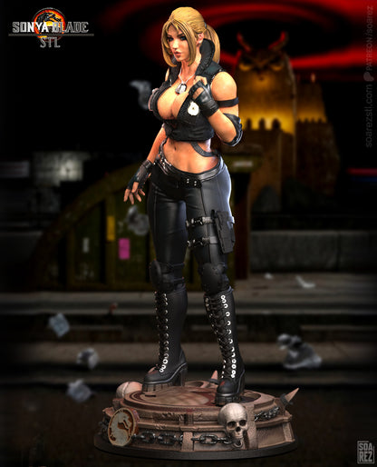 Sonya Bleade (MK) Statue