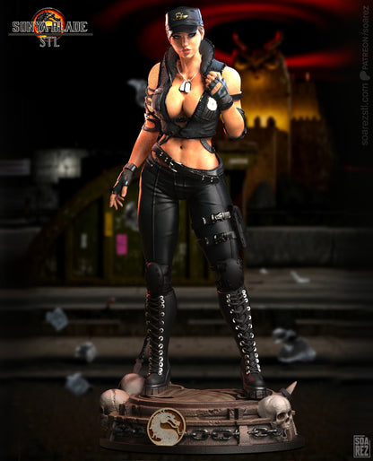 Sonya Bleade (MK) Statue