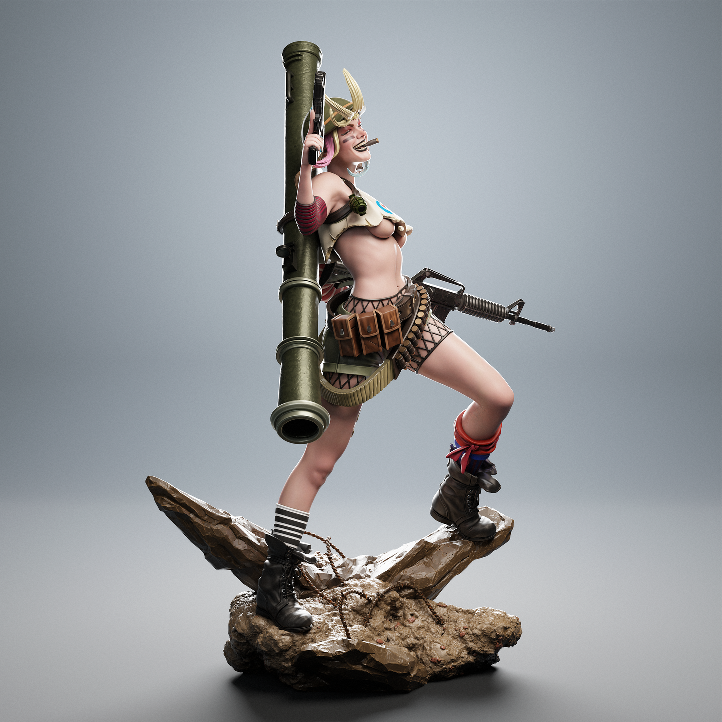 Tank Girl Statue