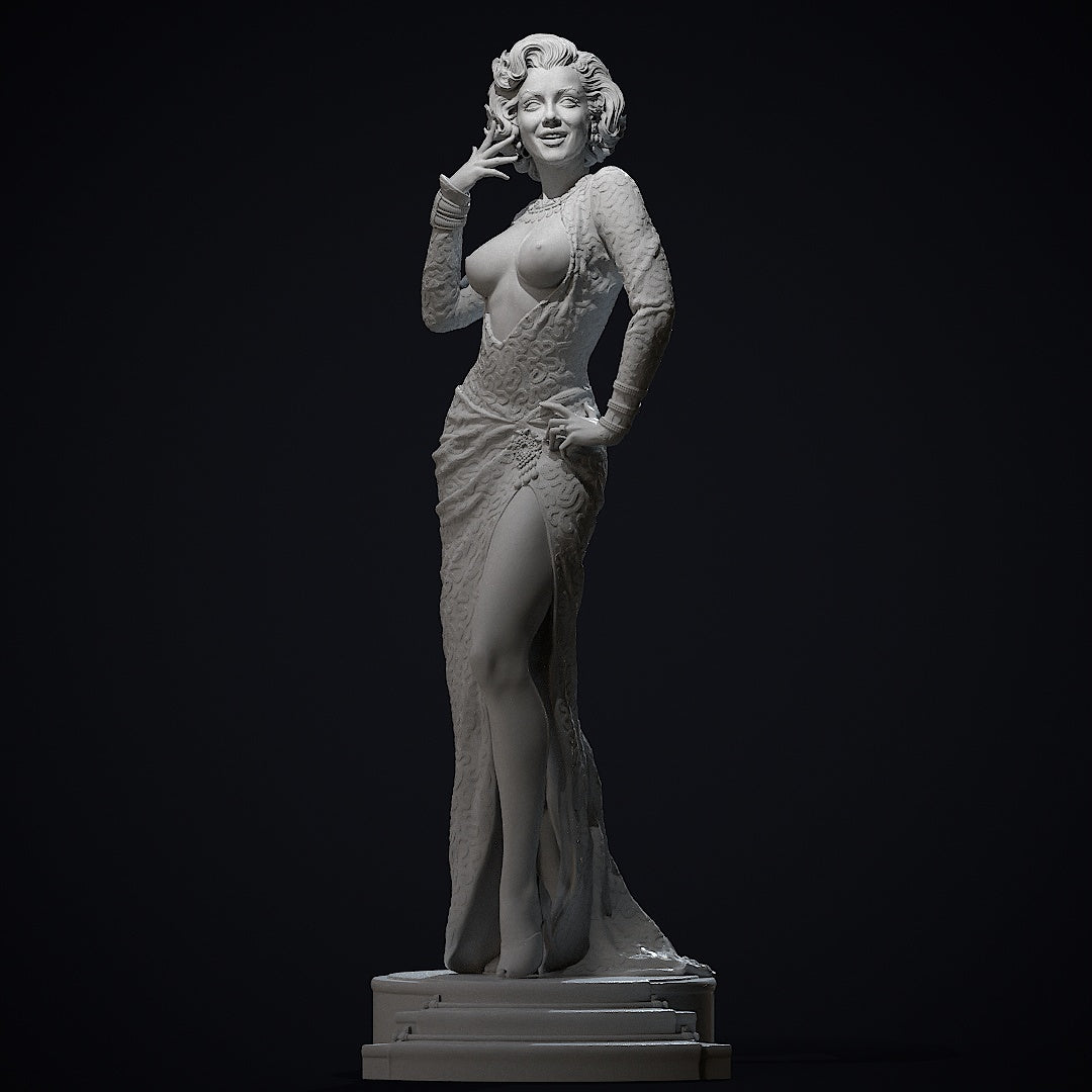 Marylin Statue 3D-Printed Kit