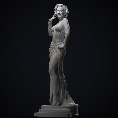 Marylin Statue 3D-Printed Kit