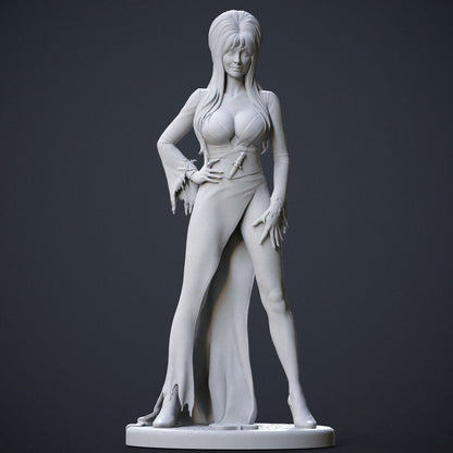 Elvira Statue 3D-Printed Kit