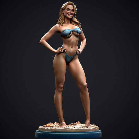Bikini Girl Statue 3D-Printed Kit
