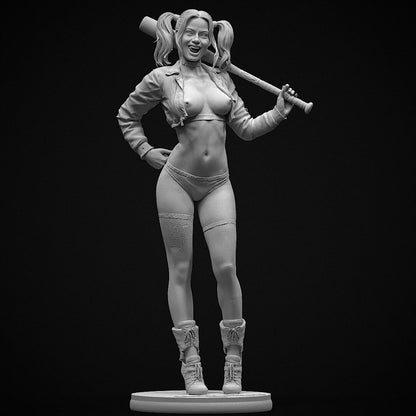 Harley Quinn Statue 3D-Printed Kit